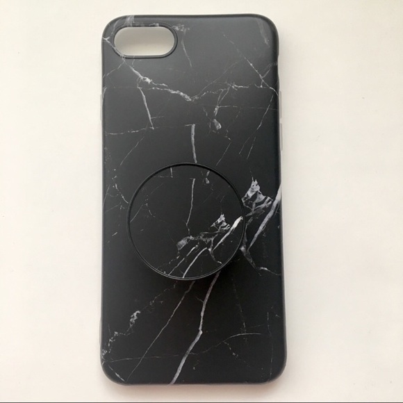 NEW iPhone 7/8/X/XS Black Marble Case - Picture 5 of 6
